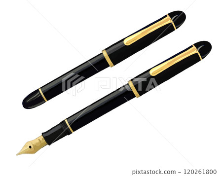 2 fountain pens (balanced type) 120261800