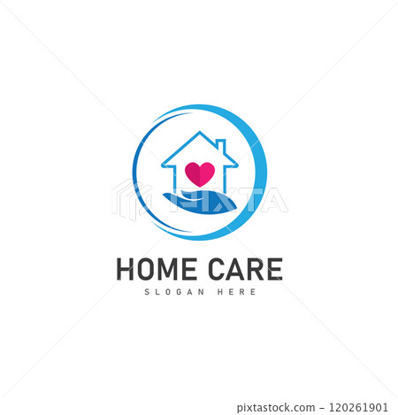 home care logo template design vector illustration icon home care logo template design vector illustration icon 120261901