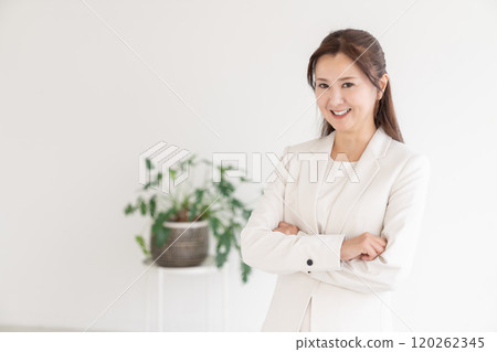 笑臉女性生意 120262345