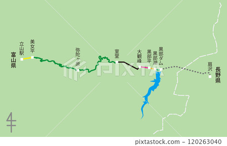 Simple Kurobe Tateyama Alpine Route 120263040