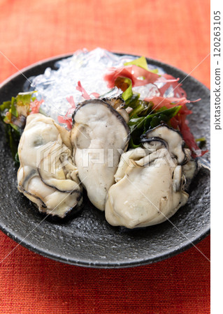 Delicious oyster plate 120263105