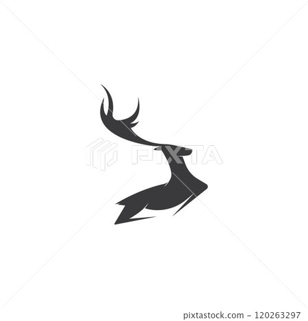 Deer Logo Template vector Deer Logo Template vector 120263297