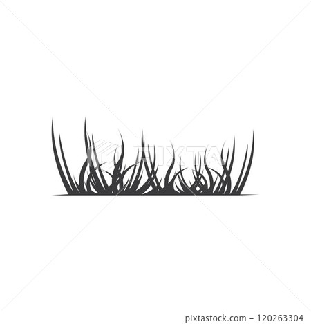 Grass logo vector design 120263304