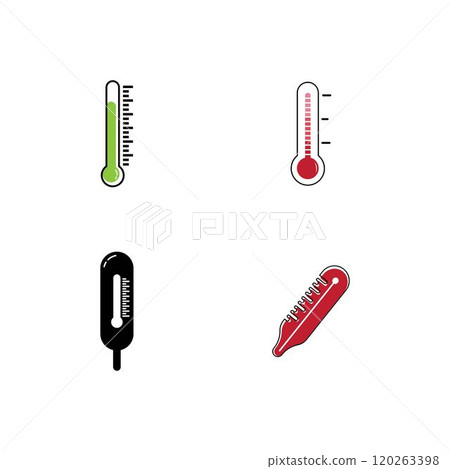 Thermometer Icon VectorThermometer Icon Vector Thermometer Icon VectorThermometer Icon Vector 120263398