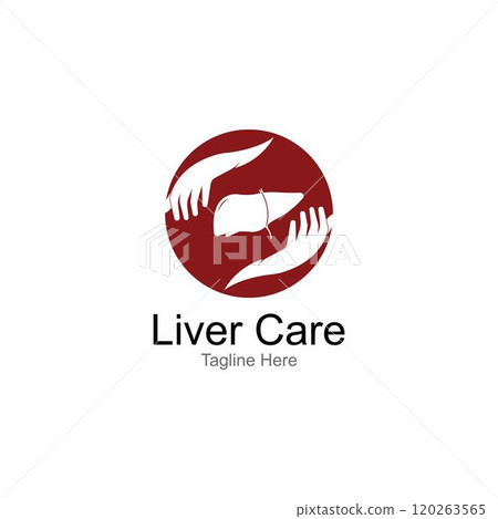 Liver logo,liver care vector icon Liver logo,liver care vector icon 120263565