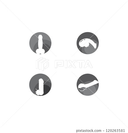Penis logo vector 120263581