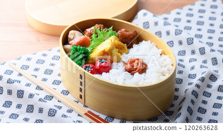 Homemade lunch box (magewappa) Homemade lunch box (magewappa) 120263628