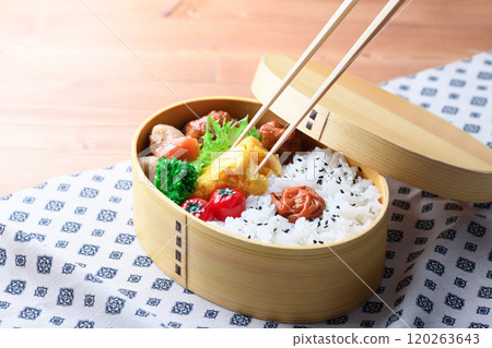 Homemade lunch box (magewappa) 120263643