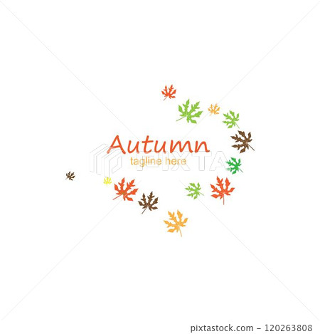 Summer Autumn Logo Summer Autumn Logo 120263808