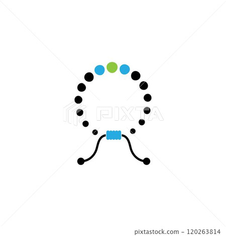 Bracelet icon.Trendy Bracelet logo concept on white background 120263814
