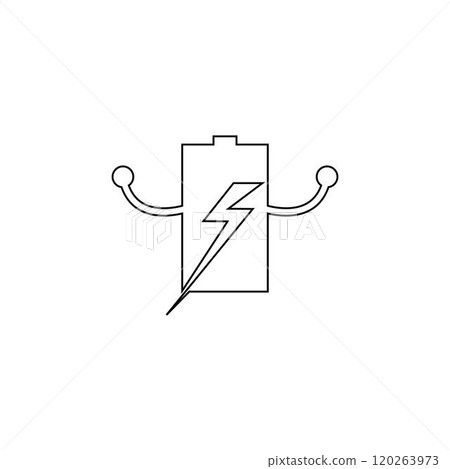 battery icon vector 120263973