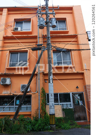 The streets of Koza Street in Okinawa, a town that flourished as an entertainment district for the US military stationed there 120264561