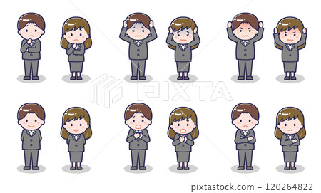 Men and women in suits 05 Men and women in suits 05 120264822