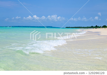 宮古島與那霸前濱海灘的美景 宮古島與那霸前濱海灘的美景 120266120