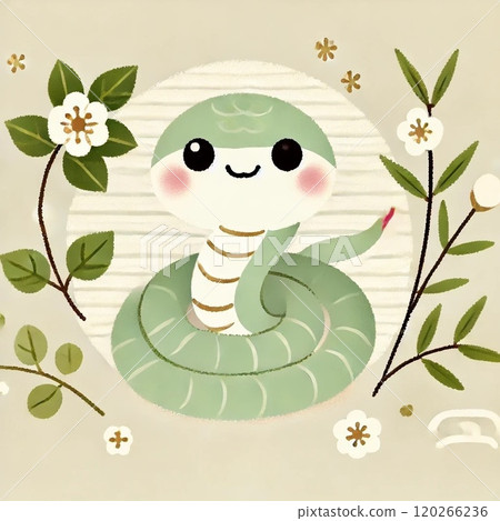 幸運蛇，表情奇妙 120266236