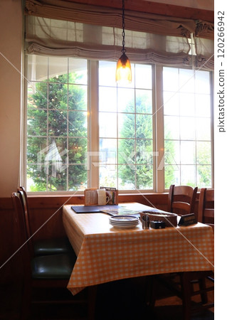 Retro western restaurant 120266942