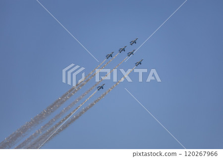 Blue Impulse Exhibition Flight Blue Impulse Exhibition Flight 120267966