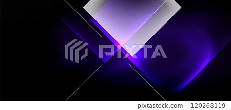 Dark neon colors with glass square shapes Dark neon colors with glass square shapes 120268119