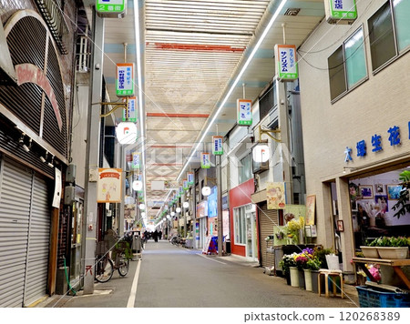 Showa-cho Nakadori, the arcade of Fuminosato Shopping Street, Abeno-ku, Osaka Showa-cho Nakadori, the arcade of Fuminosato Shopping Street, Abeno-ku, Osaka 120268389