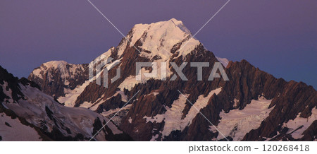 Mount Cook in the blue hour, New Zealand. Mount Cook in the blue hour, New Zealand. 120268418