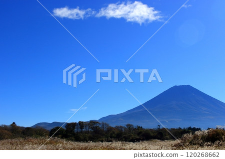 富士山在秋天 120268662