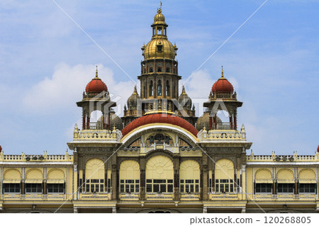 A image of historical buildings and Indian architecture in India. A image of historical buildings and Indian architecture in India. 120268805