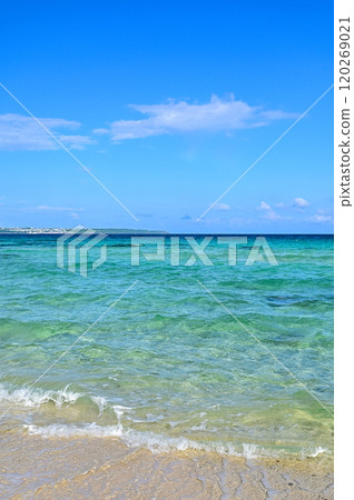 宮古島砂山海灘的絕佳景色 宮古島砂山海灘的絕佳景色 120269021