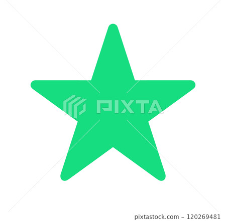 Simple green star 120269481