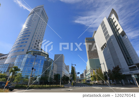 The streets and buildings of Sunport Takamatsu 120270141