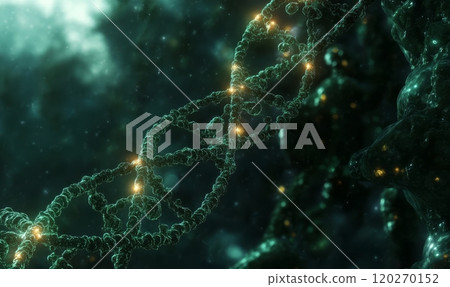 3d molecules structure, biotech or medical, pharmaceutical concept background 120270152