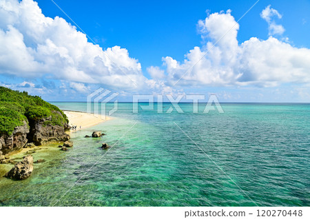 宮古島美麗的海景 宮古島美麗的海景 120270448