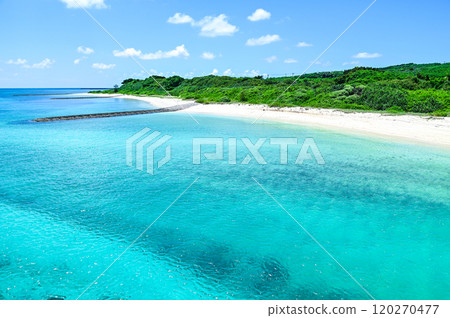宮古島美麗的海景 宮古島美麗的海景 120270477