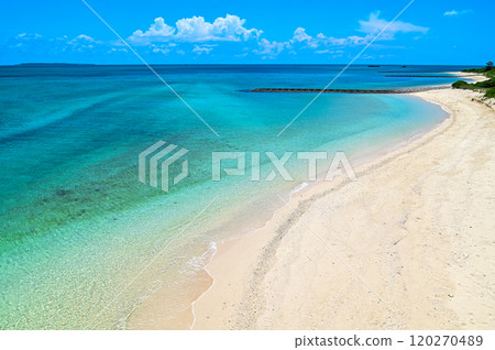 宮古島美麗的海景 宮古島美麗的海景 120270489