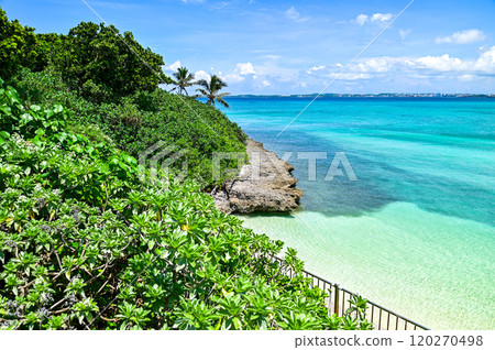 The beautiful seascape of Miyakojima The beautiful seascape of Miyakojima 120270498