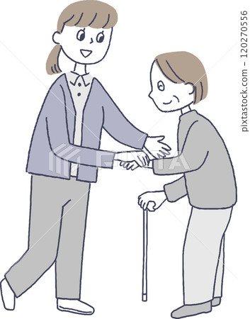 一個停止行走的女人 120270556