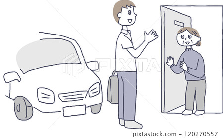 前來探望護理的男助理 120270557