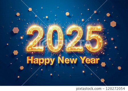 Sparkling 2025 Happy New Year Celebration Sparkling 2025 Happy New Year Celebration 120272054