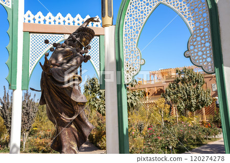 Mausoleum of Apak Khoja and Tomb of the Fragrant Concubine in Kashgar, Western of China. Mausoleum of Apak Khoja and Tomb of the Fragrant Concubine in Kashgar, Western of China. 120274278