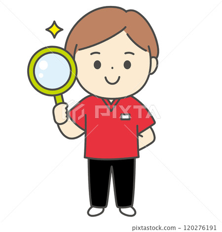 牙醫人物圖圖標 120276191