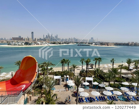 [杜拜] 水世界冒險樂園的強力滑梯 120277449