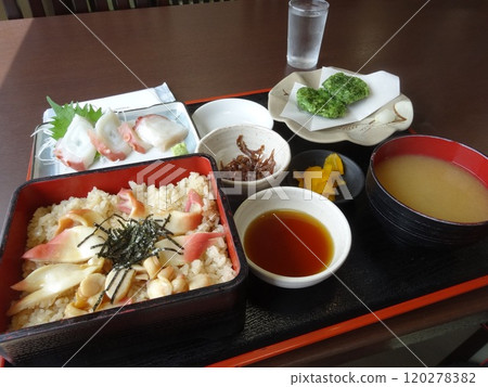 Set meal in Soma, Fukushima 120278382