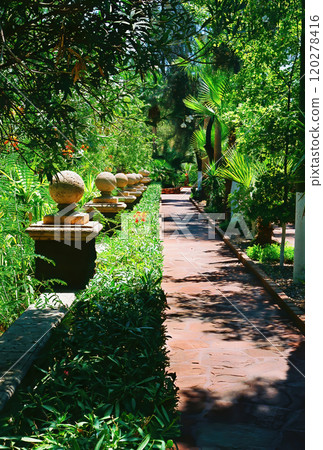 Garden Greek Orthodox Chapel On Film Garden Greek Orthodox Chapel On Film 120278416