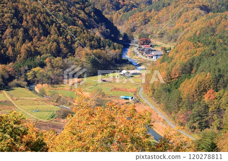 《Nagano Prefecture》 Kiso Town Kaida Kogen from Jizo Pass 《Nagano Prefecture》 Kiso Town Kaida Kogen from Jizo Pass 120278811