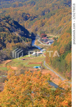 《Nagano Prefecture》 Kiso Town Kaida Kogen from Jizo Pass 120278818