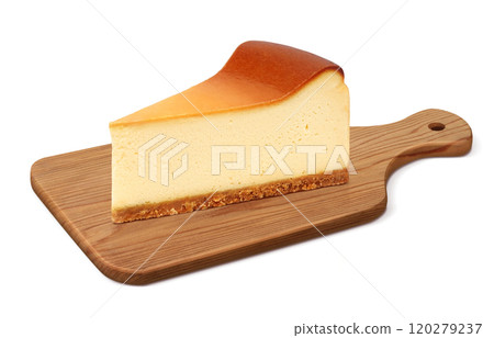 起司蛋糕插畫真實 120279237