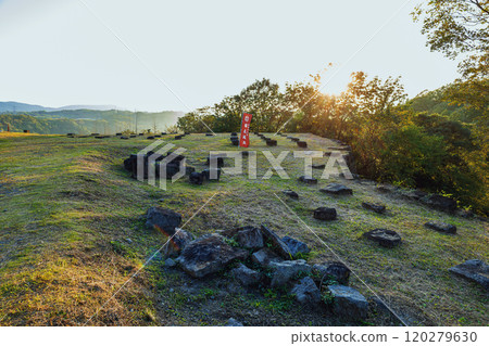 Gifu Naegi Castle Ninomaru ruins 120279630