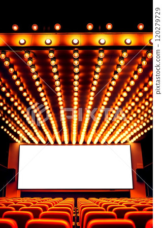 marquee cinema billboard 120279729