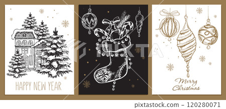 christmas, xmas, card 120280071
