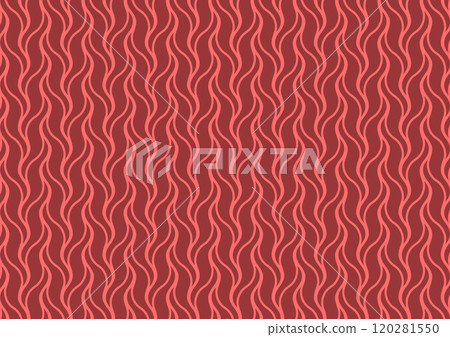 Red wave line pattern abstract presentation background  120281550