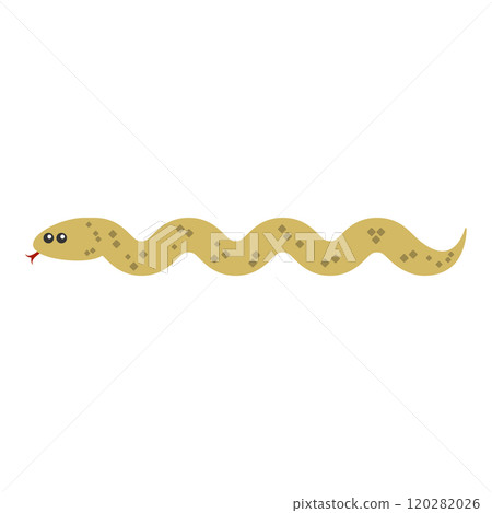 Cute snake brown 120282026